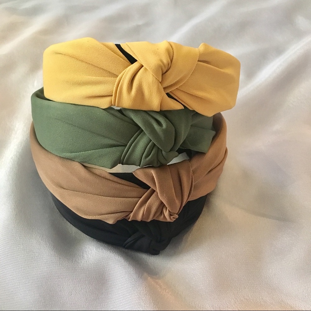 'Expressionist' Single Knot Cloth Headband - Picture 5 of 7